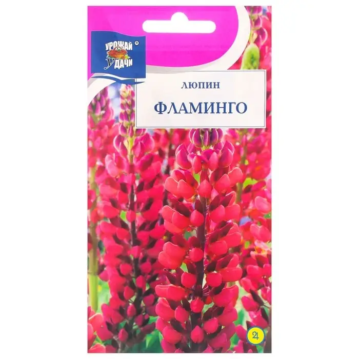 Семена цветов Люпин  Семена цветов Люпин "Фламинго", 0,2 г
