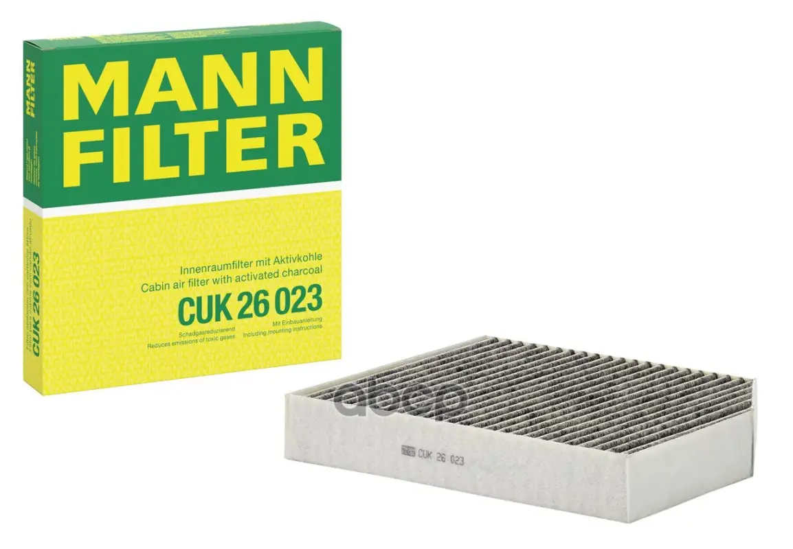 Фильтр салона MANN-FILTER арт. CUK26023