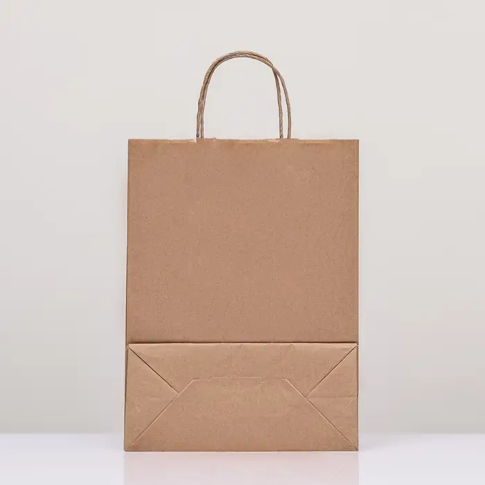 Пакет крафт без печати 24×11×32 см Пакет крафт без печати 24×11×32 см