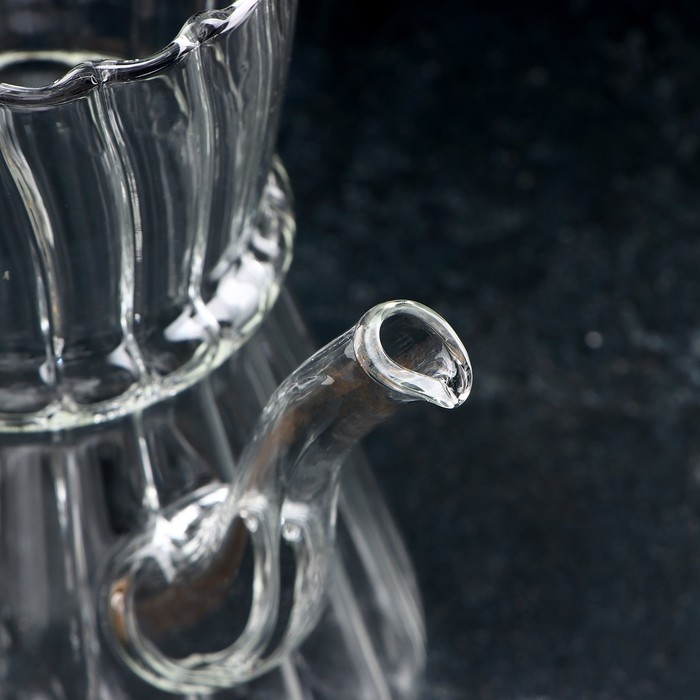 Чайник стеклянный заварочный с бамбуковой крышкой Magistro «Эко. Восток», 800 мл, 18×11,5×17 см, без сита Чайник стеклянный заварочный с бамбуковой крышкой Magistro «Эко. Восток», 800 мл, 18×11,5×17 см, без сита