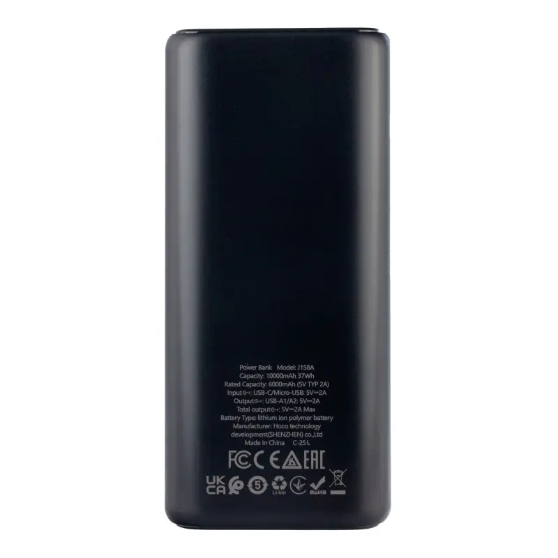 Внешний аккумулятор 10000 mAh J158A HOCO черный