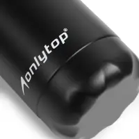 Термобутылка ONLYTOP, 500 мл, чёрная