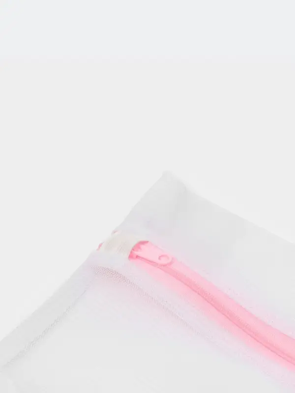 Мешок для стирки белья Доляна, 50&times;60 см, мелкая сетка, белый