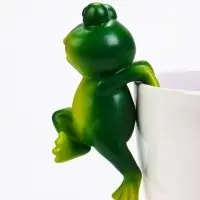 Фигурка для флорариума TAKE IT EASY &laquo;Лягушка Бряк&raquo;, декор на кашпо, 10&times;8&times;19 см