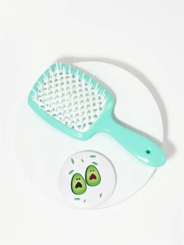 Расческа массажная, с зеркалом Расческа массажная, с зеркалом