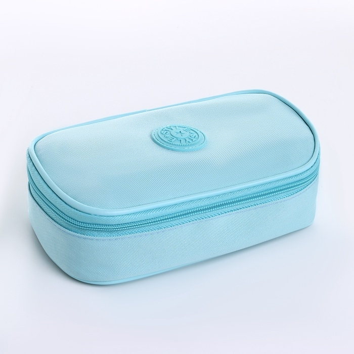 Косметичка на молнии, цвет бирюзовый Косметичка на молнии, цвет бирюзовый