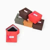 Набор коробочек подарочных 6 шт. под часы &laquo;Шильдик&raquo;, 8,5&times;8,5 см, цвет МИКС