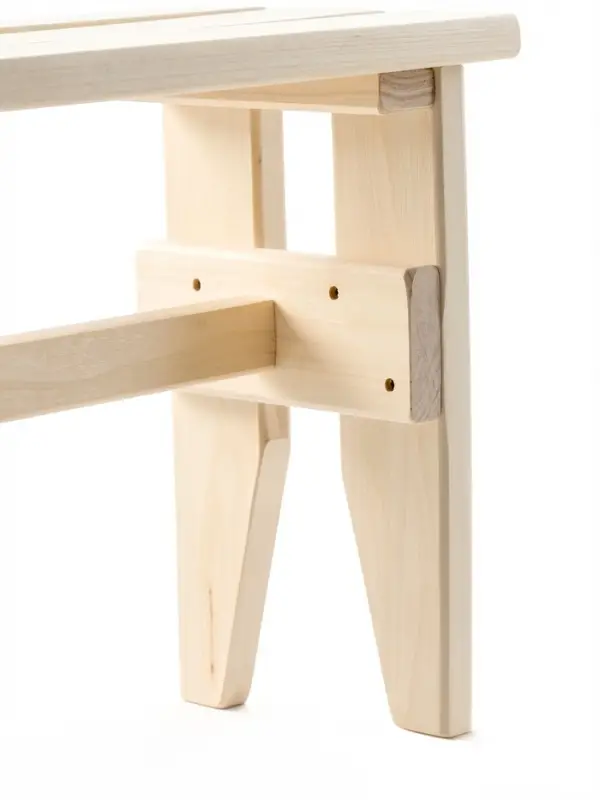 Лавка деревянная, 33х43х50 см