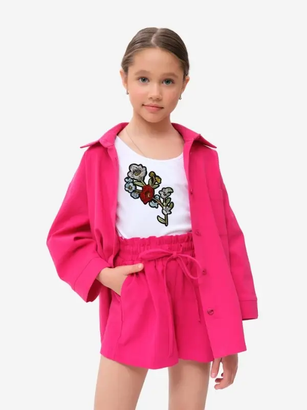 Термоаппликация «Цветы», 16×8 см, разноцветная