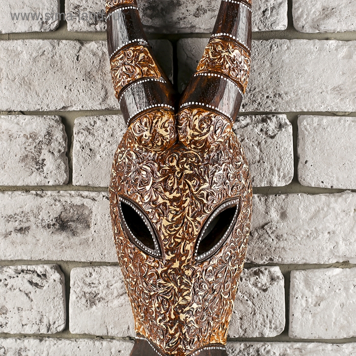 Маска дерево Маска дерево "Буйвол" 50х14х5 см