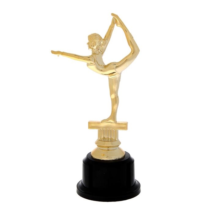 Наградная фигура «Гимнастика», подставка пластик черная, 19 х 9 х 6,5 см. Наградная фигура «Гимнастика», подставка пластик черная, 19 х 9 х 6,5 см.