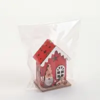 Ёлочная игрушка &laquo;Гномик&raquo; 10&times;7 см, подвеска, от батареек AG10&times;3, свечение тёплое белое