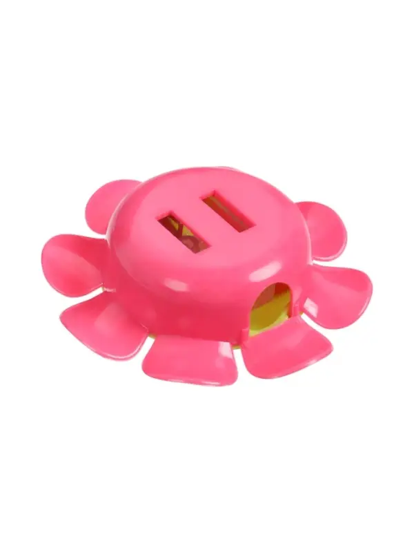 Набор точилок &laquo;Ромашка-смайл&raquo;, 4 штуки, с контейнером, МИКС