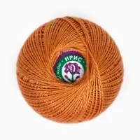 Нитки вязальные &laquo;Ирис&raquo; 150 м/25 г, 100% мерсеризованный хлопок