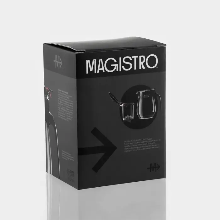 Заварочный чайник гунфу Magistro &laquo;Мехико&raquo;, 500 мл, пластиковое сито, стекло