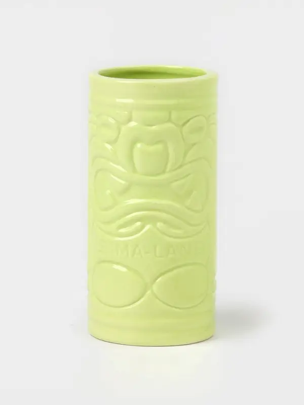 Стакан для коктейлей &laquo;Тики остров&raquo;, 400 мл, d=7 см, h=14.5 см, керамика, зелёный