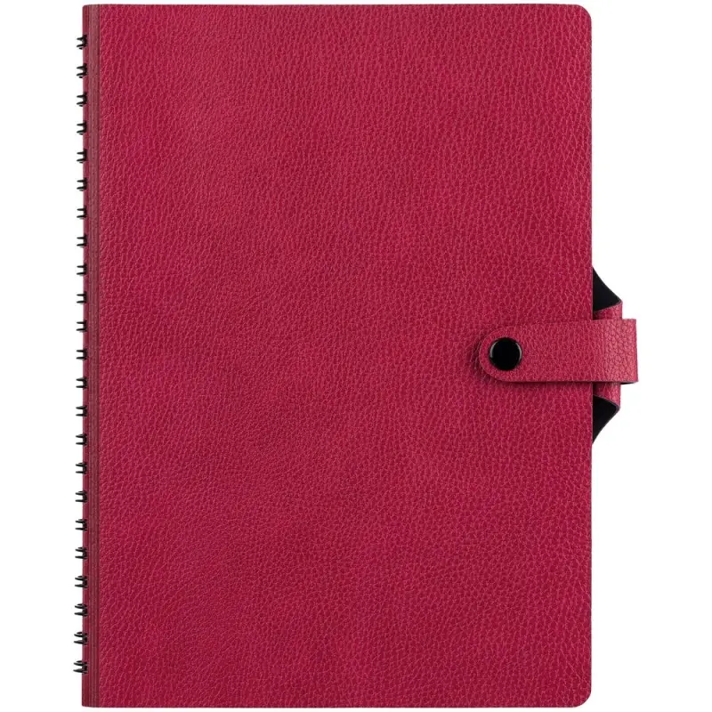 Ежедневник Strep Front на заказ, недатированный, малиновый Ежедневник Strep Front на заказ, недатированный, малиновый