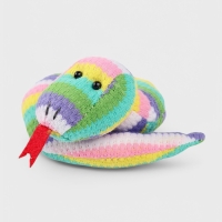 Мягкая игрушка «Змея», 7 см, МИКС