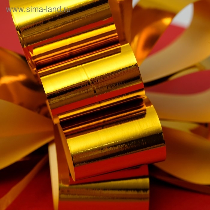 Бант-шар №3 металлик, цвет золото Бант-шар №3 металлик, цвет золото