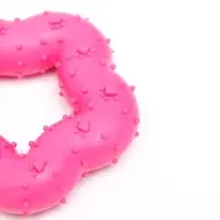 Жевательная игрушка для собак &laquo;Пленительная звезда&raquo;, 7 см, TPR, розовая