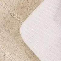 Коврик Savanna, 40&times;60 см, ворс 2 см, микрофибра, бежевый