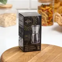 Мельница для специй Magistro Oracle, 13,5 см, керамический механизм Мельница для специй Magistro Oracle, 13,5 см, керамический механизм