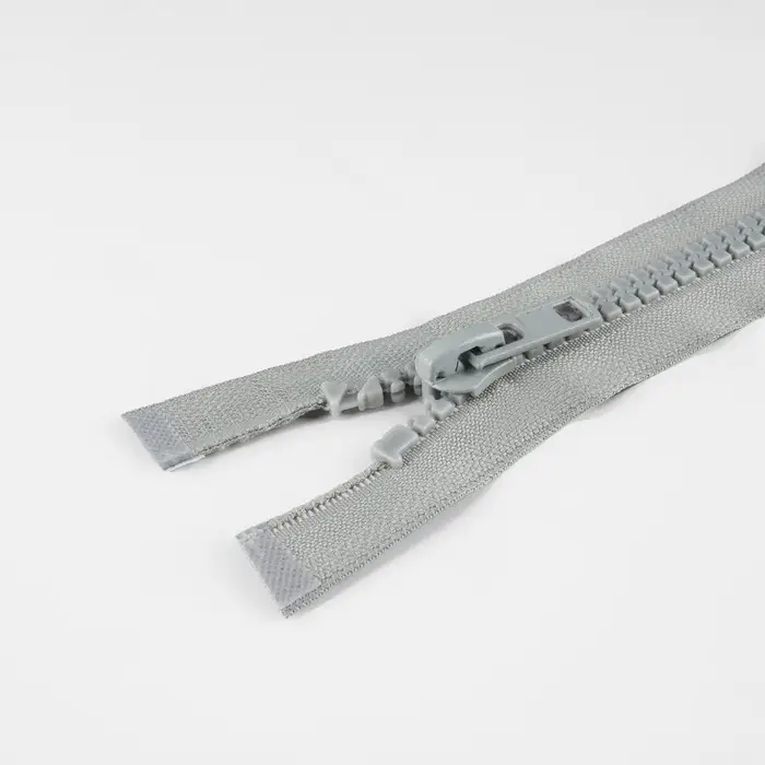 Молния «Трактор», №8, разъёмная, замок автомат, 70 см, серая Молния «Трактор», №8, разъёмная, замок автомат, 70 см, серая