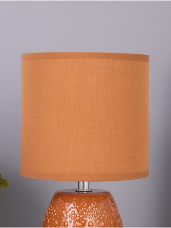 Лампа настольная Лампа настольная "Масаки" 1х40Вт Е14 какао 15х15х30см