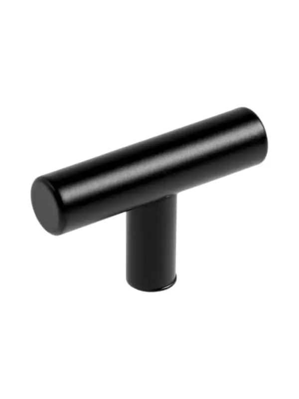 Ручка-кнопка CAPPIO PK332 LIGHT, d=12 мм, цвет черный