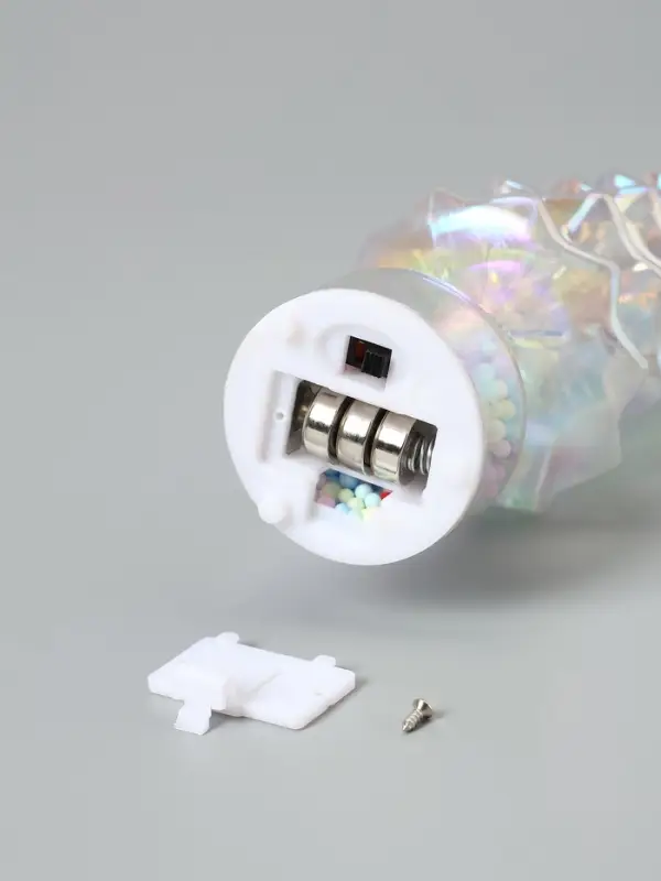 Фигура светодиодная  Фигура светодиодная "Елочка блестящая", 4 LED, 14,5х5,5 см, от бат. 3xAG13, Т/БЕЛЫЙ