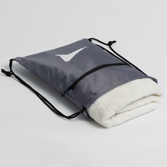 Сумка для мокрых вещей, 42*32 см, цвет графитовый Сумка для мокрых вещей, 42*32 см, цвет графитовый