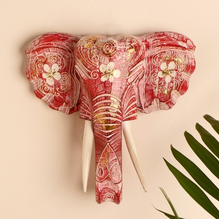 Сувенир дерево Сувенир дерево "Голова слона" 28х26х10,5 см