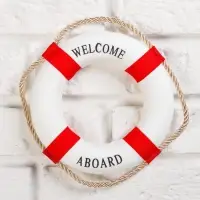 Интерьерный сувенир "Спасательный круг" 14*1см