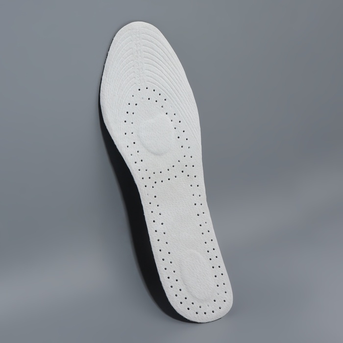 Стельки для обуви, универсальные, р-р RU до 46 (р-р Пр-ля до 46), 29 см, пара, цвет чёрный Стельки для обуви, универсальные, р-р RU до 46 (р-р Пр-ля до 46), 29 см, пара, цвет чёрный