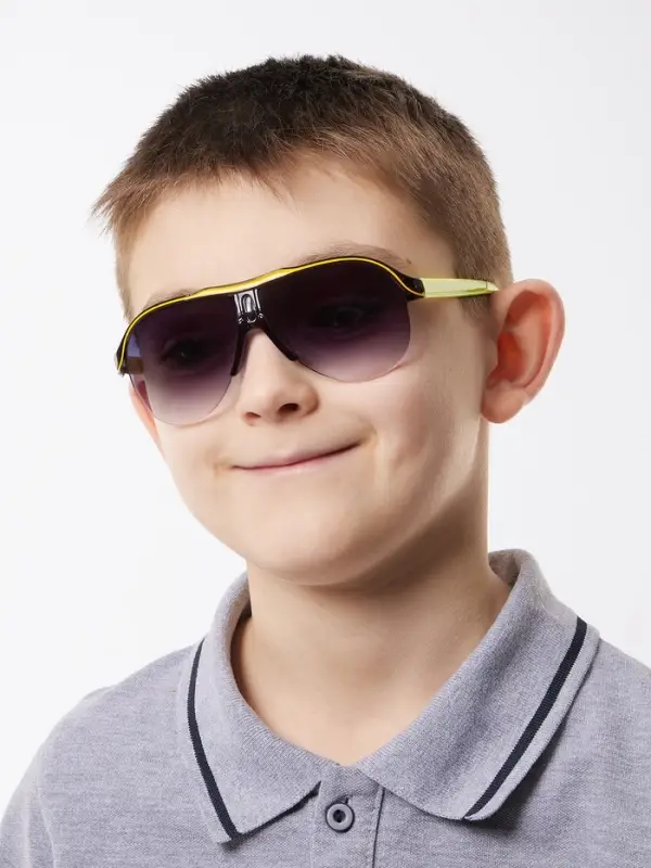 Очки солнцезащитные детские &laquo;OneSun. Маска&raquo;, uv 400, 13&times;12&times;5 см, микс