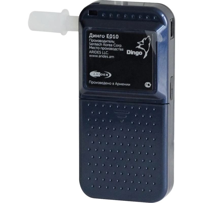 Анализатор паров этанола в выдыхаемом воздухе&nbsp; Динго Е010