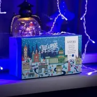 Гирлянда &laquo;Бахрома&raquo; 4&times;0.6 м, IP44, белая нить, 180 LED, свечение синее, 8 режимов, 220 В