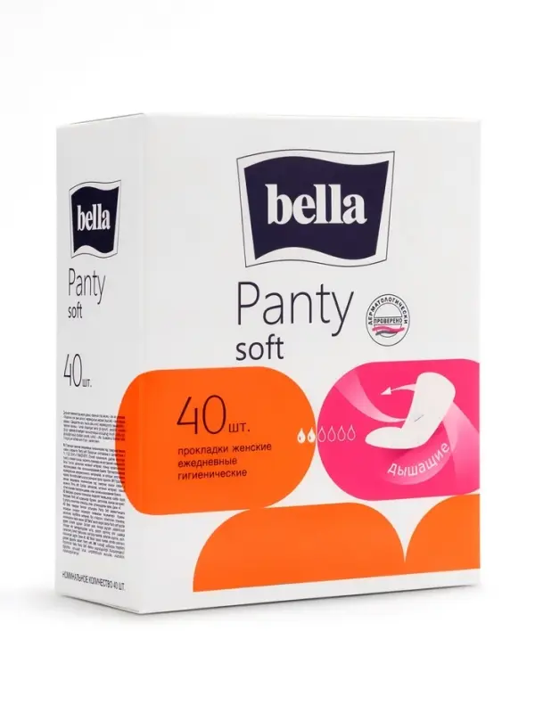 Прокладки ежедневные Bella, Panty Soft, 40 шт.