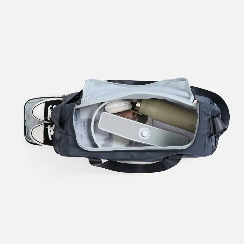 Сумка дорожная Vei, темно-серая (графит)