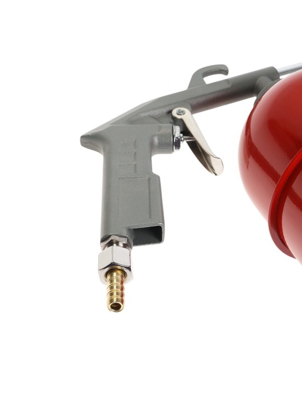 Моющий пистолет пневматический ТУНДРА, до 5 бар, бачок 0.9 литра Моющий пистолет пневматический ТУНДРА, до 5 бар, бачок 0.9 литра