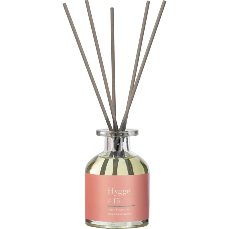 Аромадиффузор с палочками Hygge #15  Сандаловое дерево 100 мл 100-310