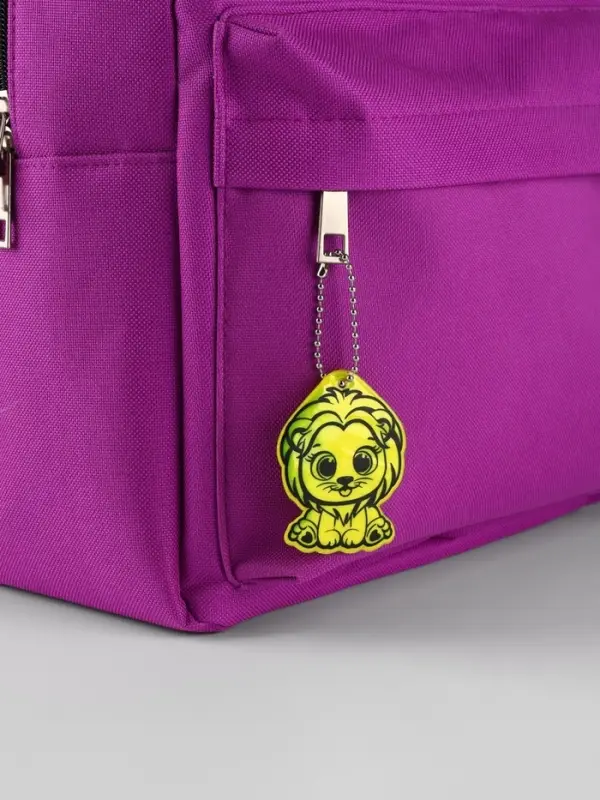 Светоотражающий элемент &laquo;Львёнок&raquo;, двусторонний, 4.5&times;6 см, МИКС