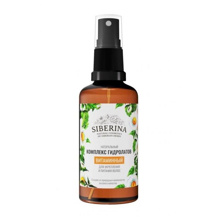 Комплекс гидролатов для волос Siberina «Витаминный», 50 мл