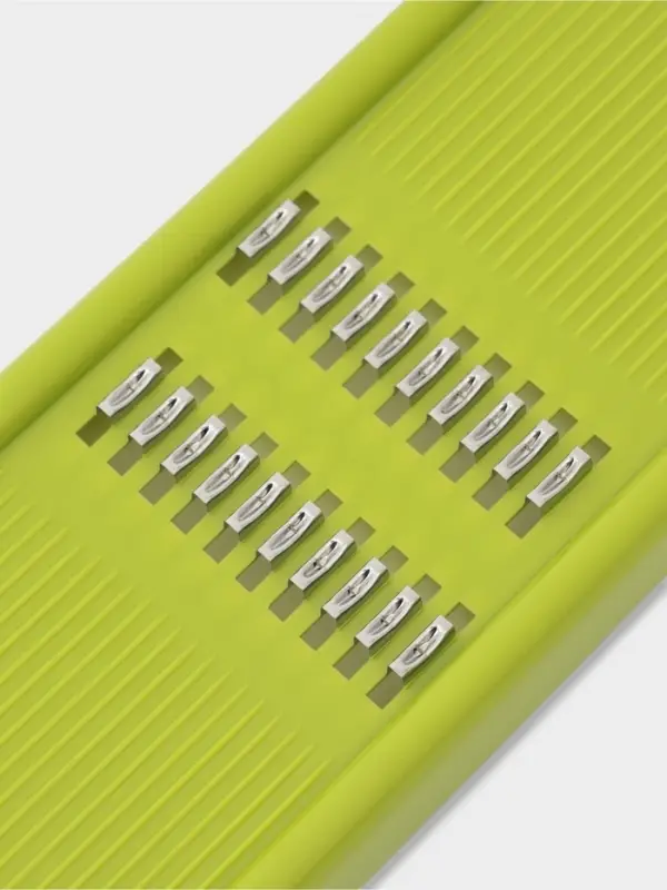 Тёрка для корейской моркови Libra Plast &laquo;Эконом&raquo;, 8.5&times;27.5&times;1.5 см, МИКС