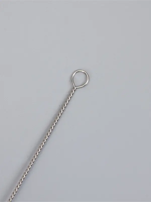 Ёршики, набор 4 шт., 25&times;1.5 см, с кольцом, ворс белый