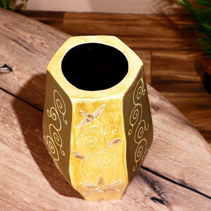 Ваза 17х17х33 см, албезия Ваза 17х17х33 см, албезия