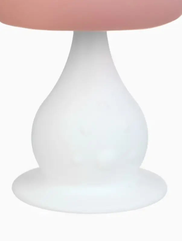 Прорезыватель силиконовый для зубов с погремушкой 3 в 1 M&B «Зайка», розовый