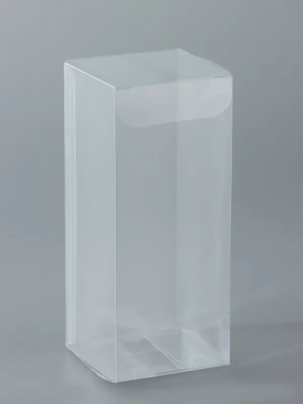 Складная прозрачная коробка из PVC, для упаковки подарков, 5&times;5&times;12 см