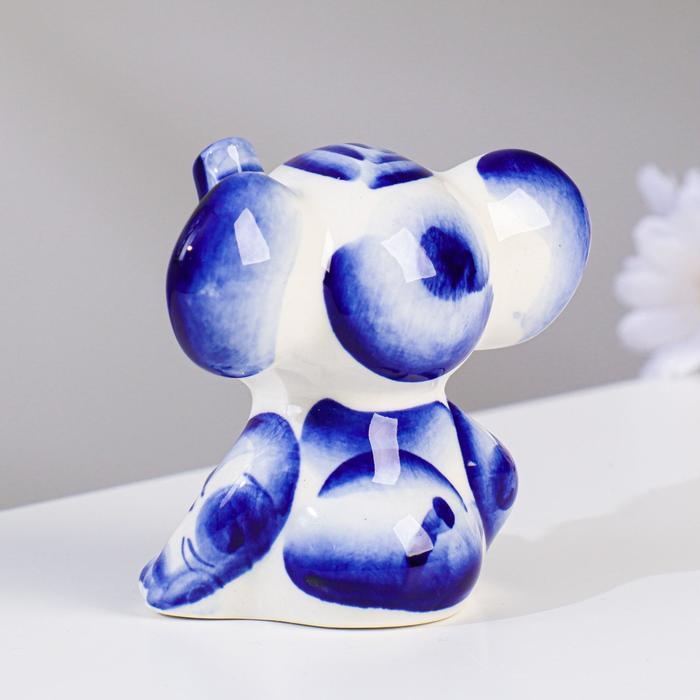 Сувенир Сувенир "Слон Лёша", гжель