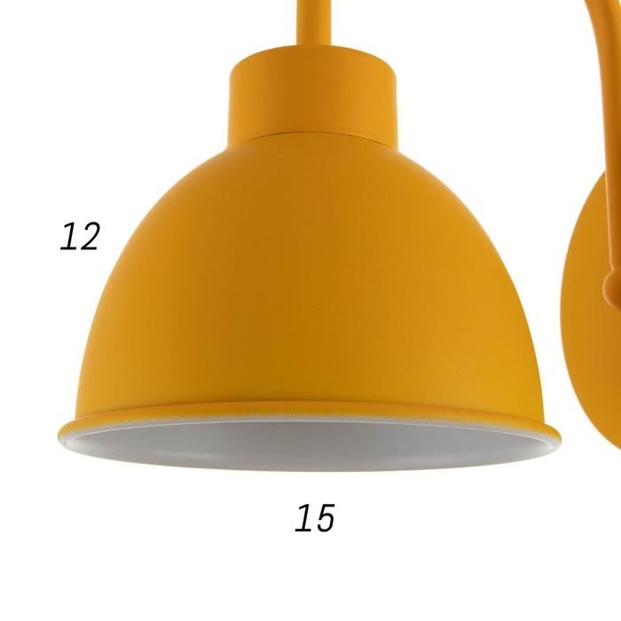 Бра 1669/1YL E27 40Вт желтый 15х22,5х21 см